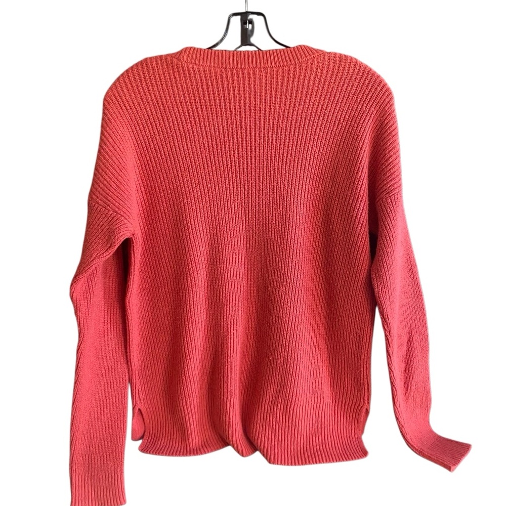 Madewell Thompson Pocketed Pullover Red Sweater. Size Small - Picture 7 of 10